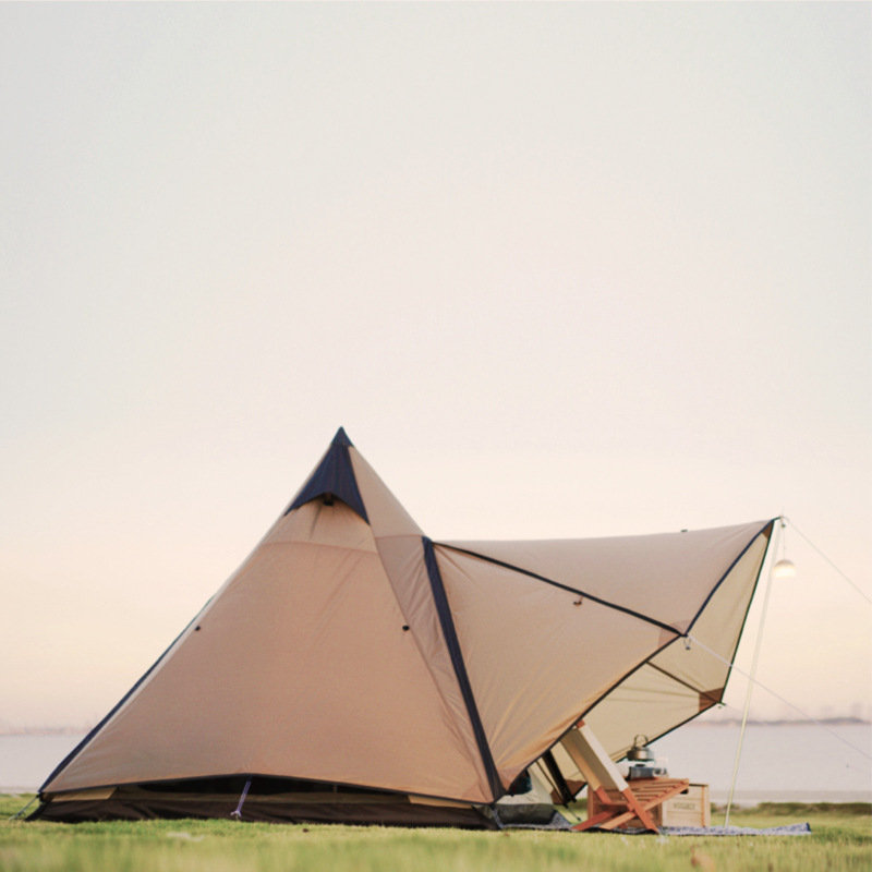 Khemah Piramid Hujan Hujan Lightweight Camping India
