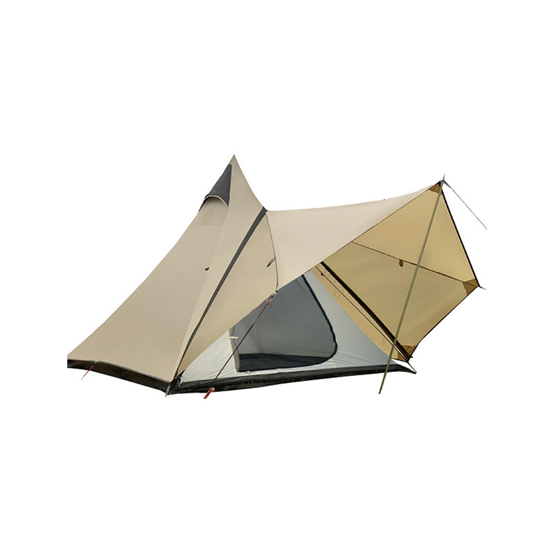 Khemah Piramid Hujan Hujan Lightweight Camping India