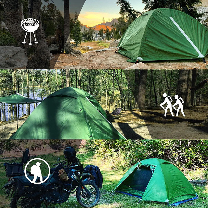 Khemah Hiking Sejagat Empat Musim Luar
