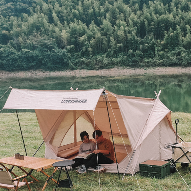 Khemah perkhemahan Teepee A-Frame