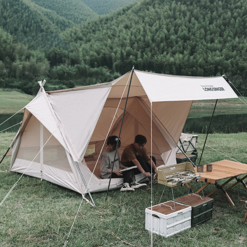 Khemah perkhemahan Teepee A-Frame